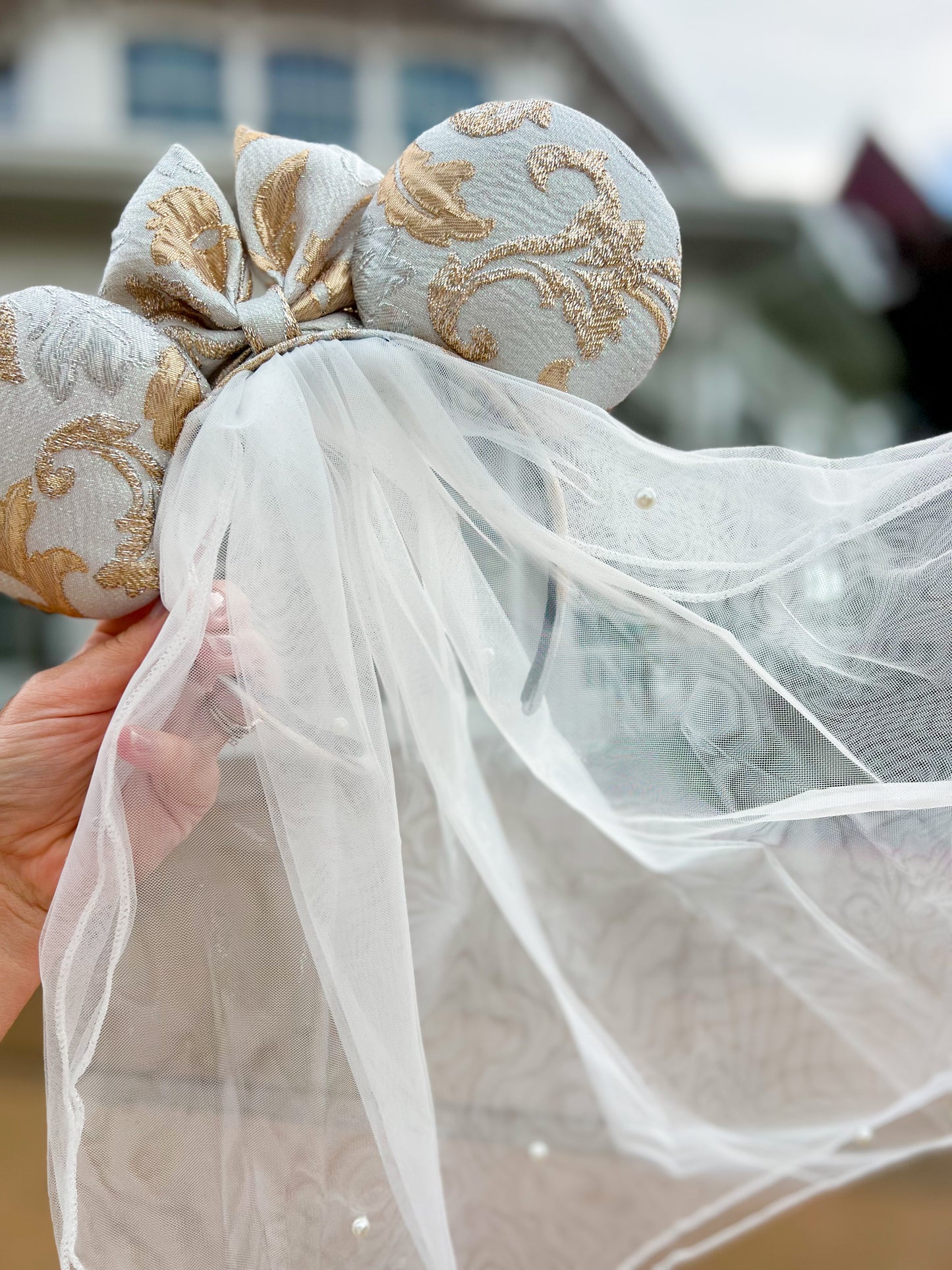 Bridal Regency Ears (with optional veil)