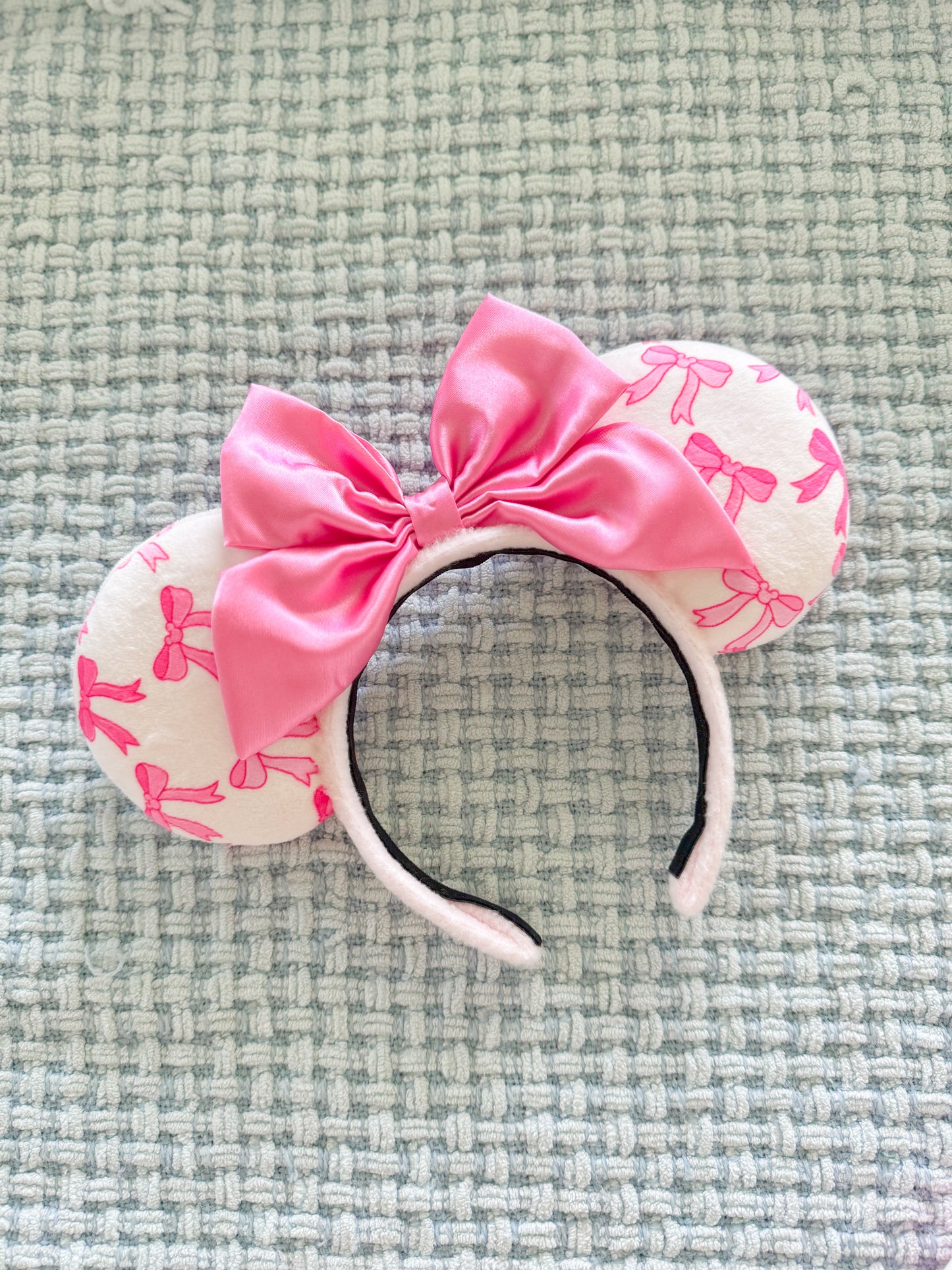 Pink Perfection Ears! (you choose your bow)
