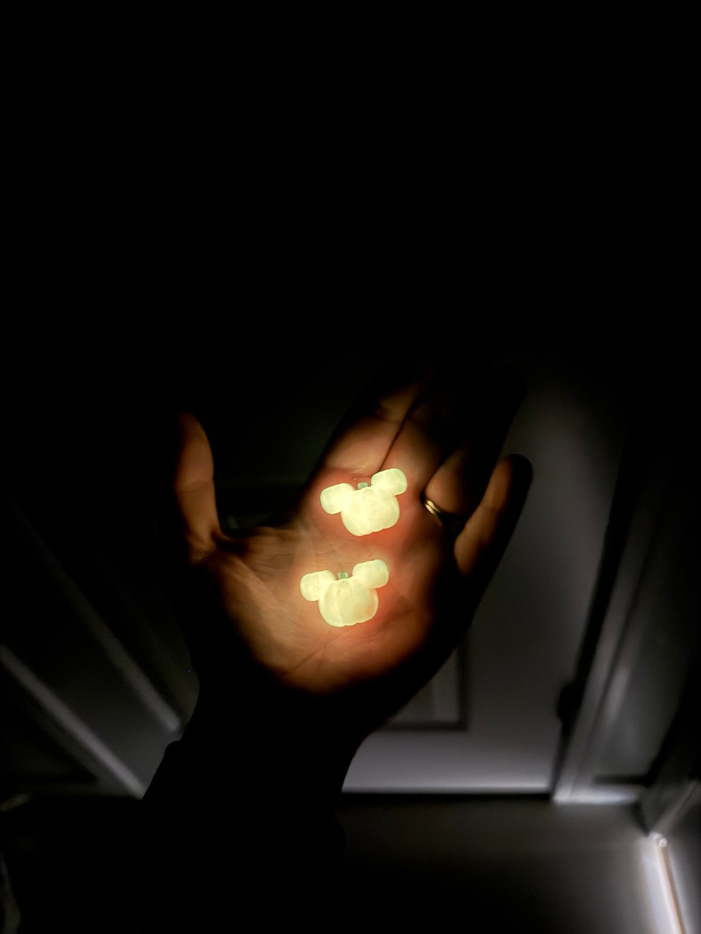 Spooky and Sweet Ears (pumpkins glow in the dark)