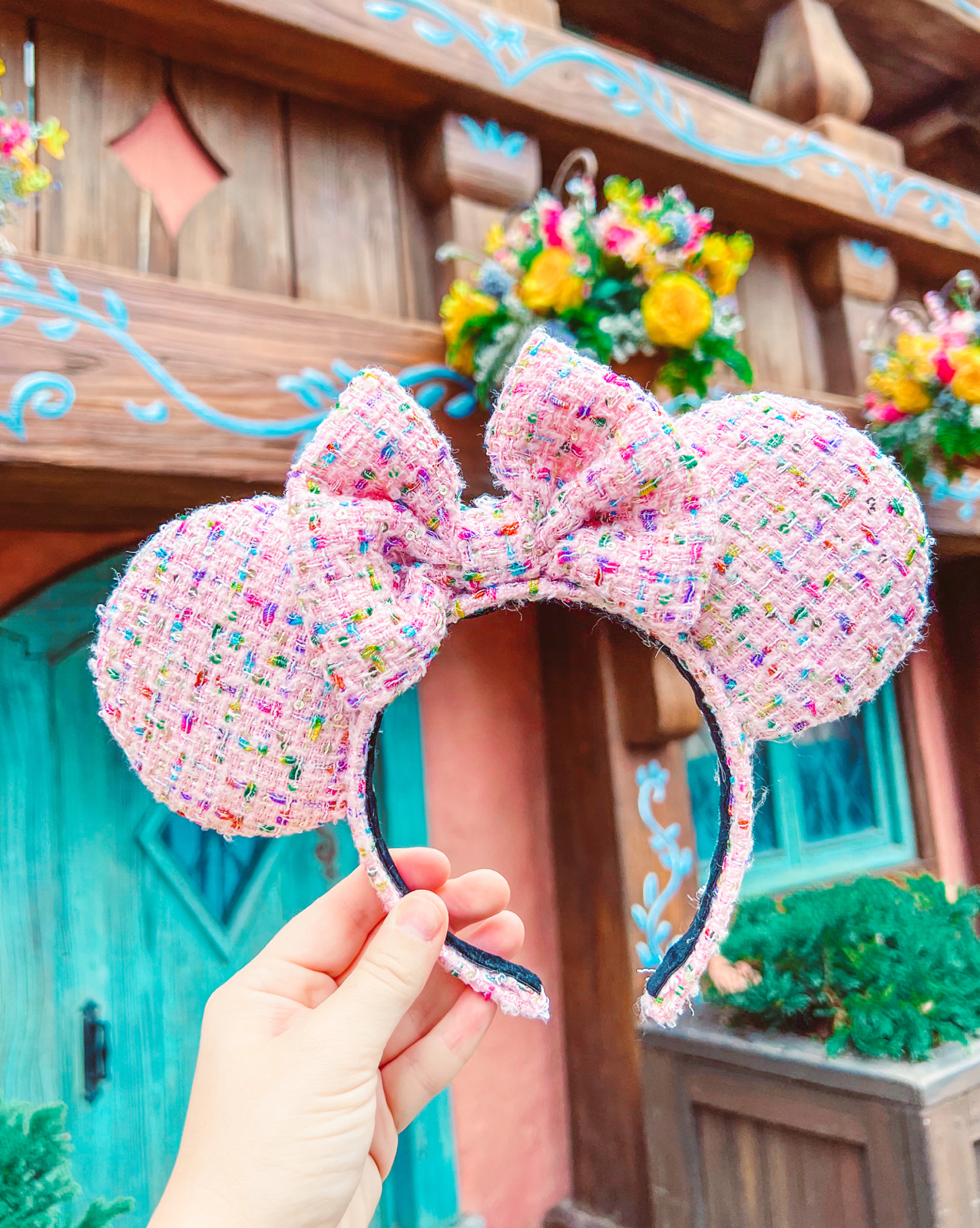 ears with fun fabrics!