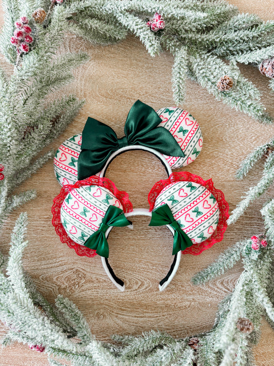 Christmas Coquette Ears
