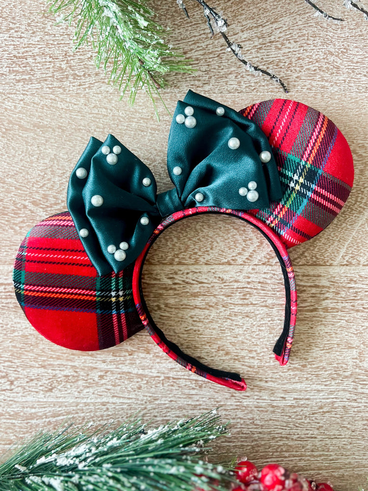 
            
                Load image into Gallery viewer, Merry Tartan Ears
            
        
