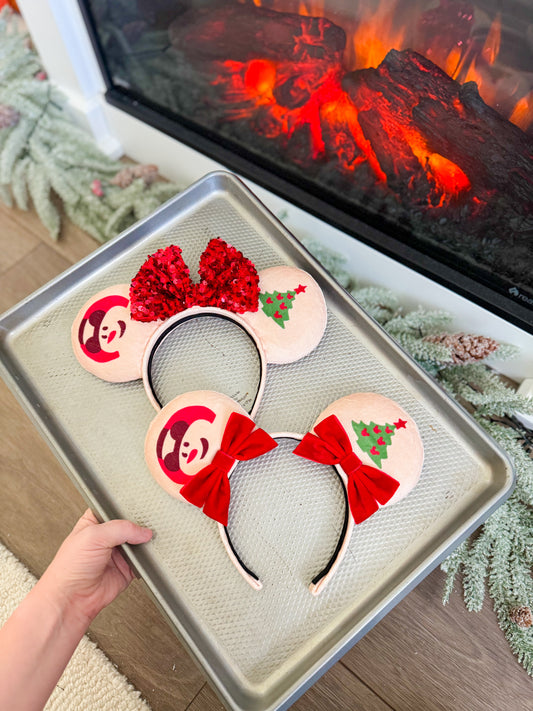 Christmas Cookie Ears (PRE-ORDER) Would ship October 17th