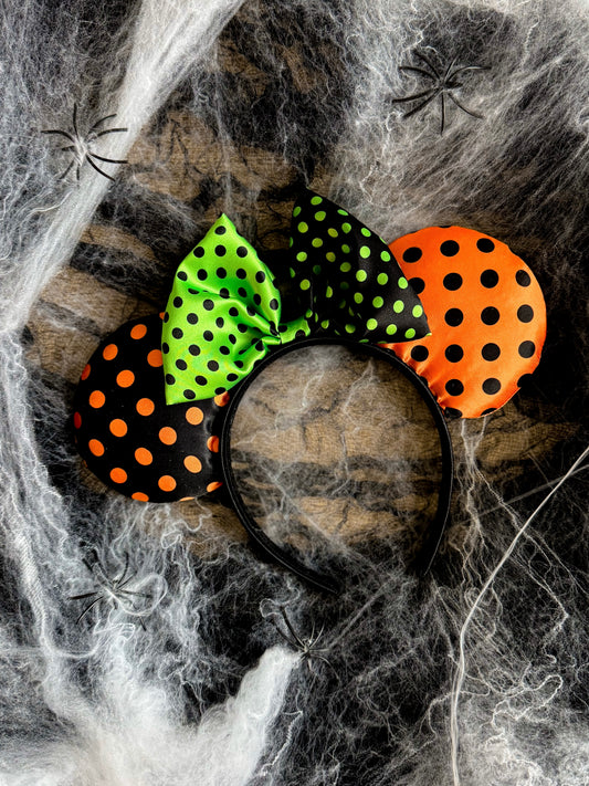 Spooky Polka Dot Ears