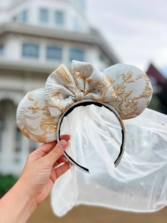 Bridal Regency Ears (with optional veil)