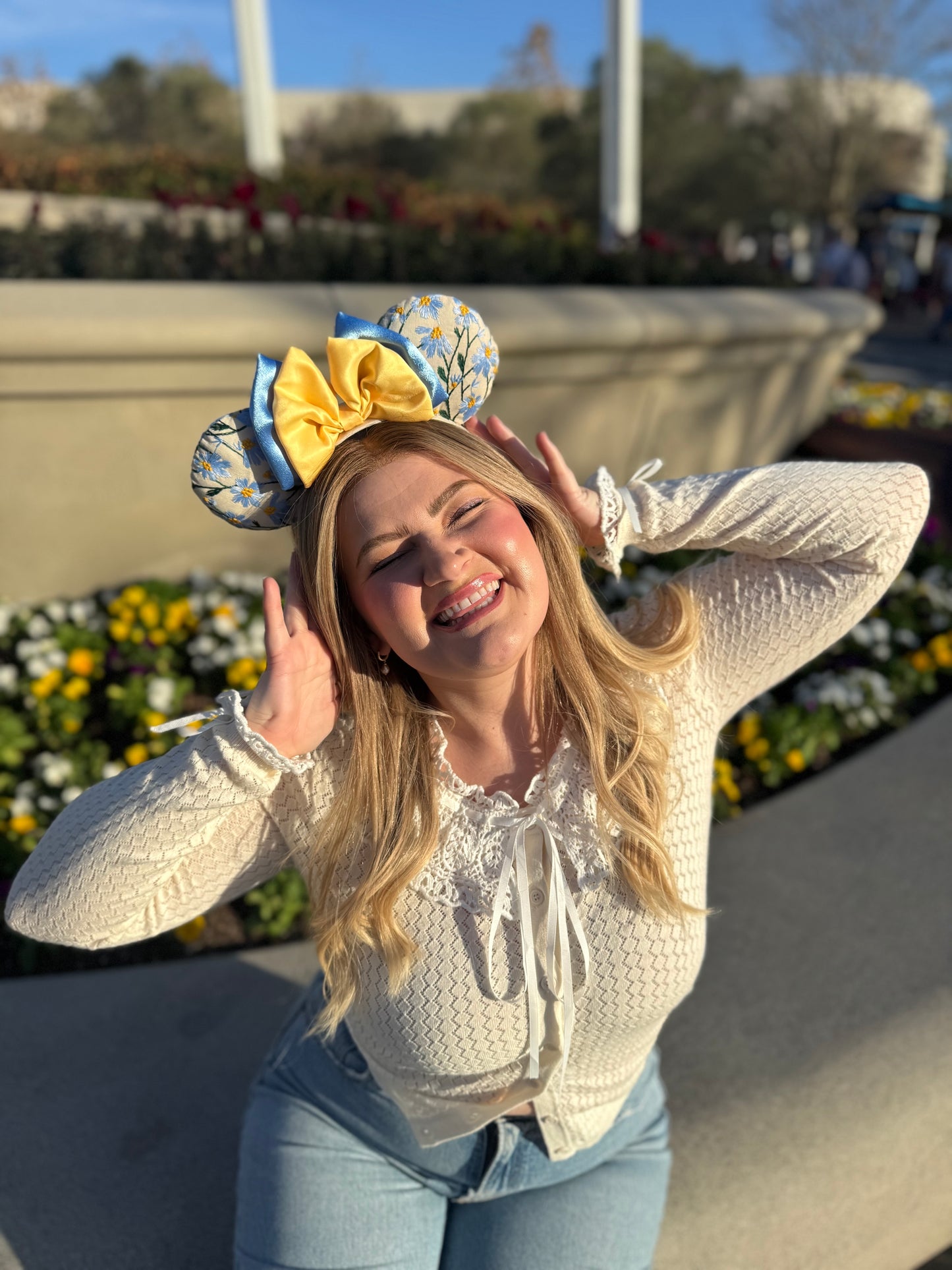 Spring Fling Embroidered Ears (Limited Editon)