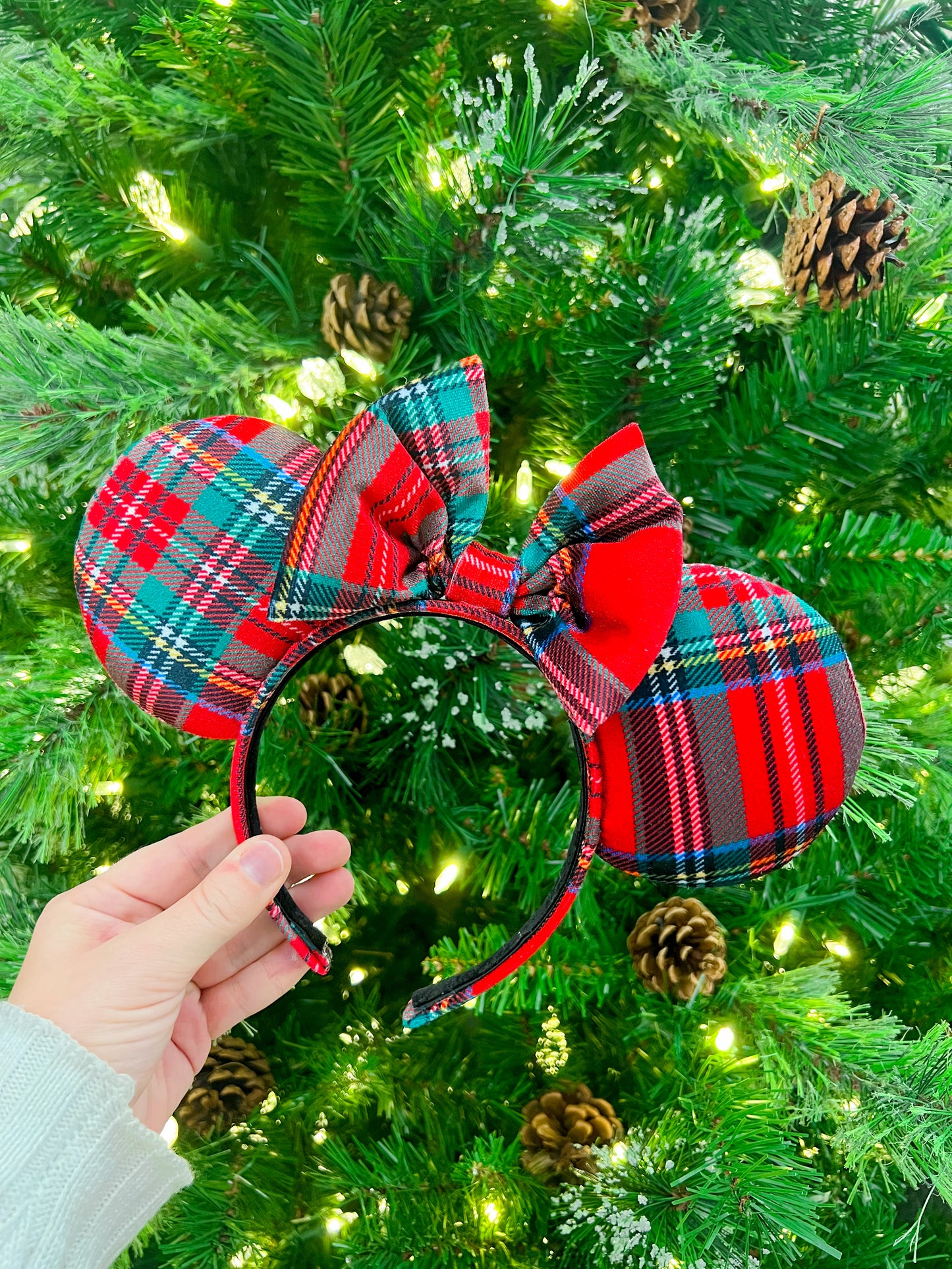 Tartan Velvet Ears