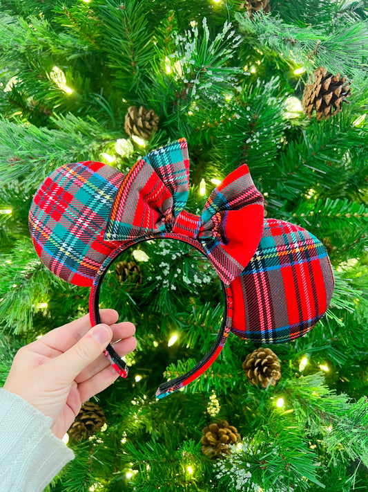 Tartan Velvet Ears