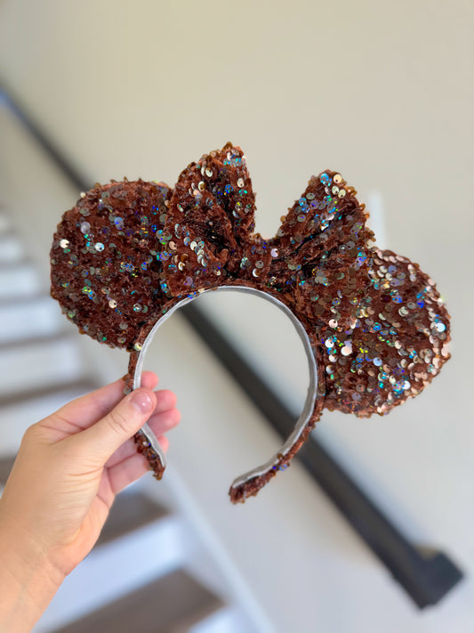 Brown Hologram Pixie Ears