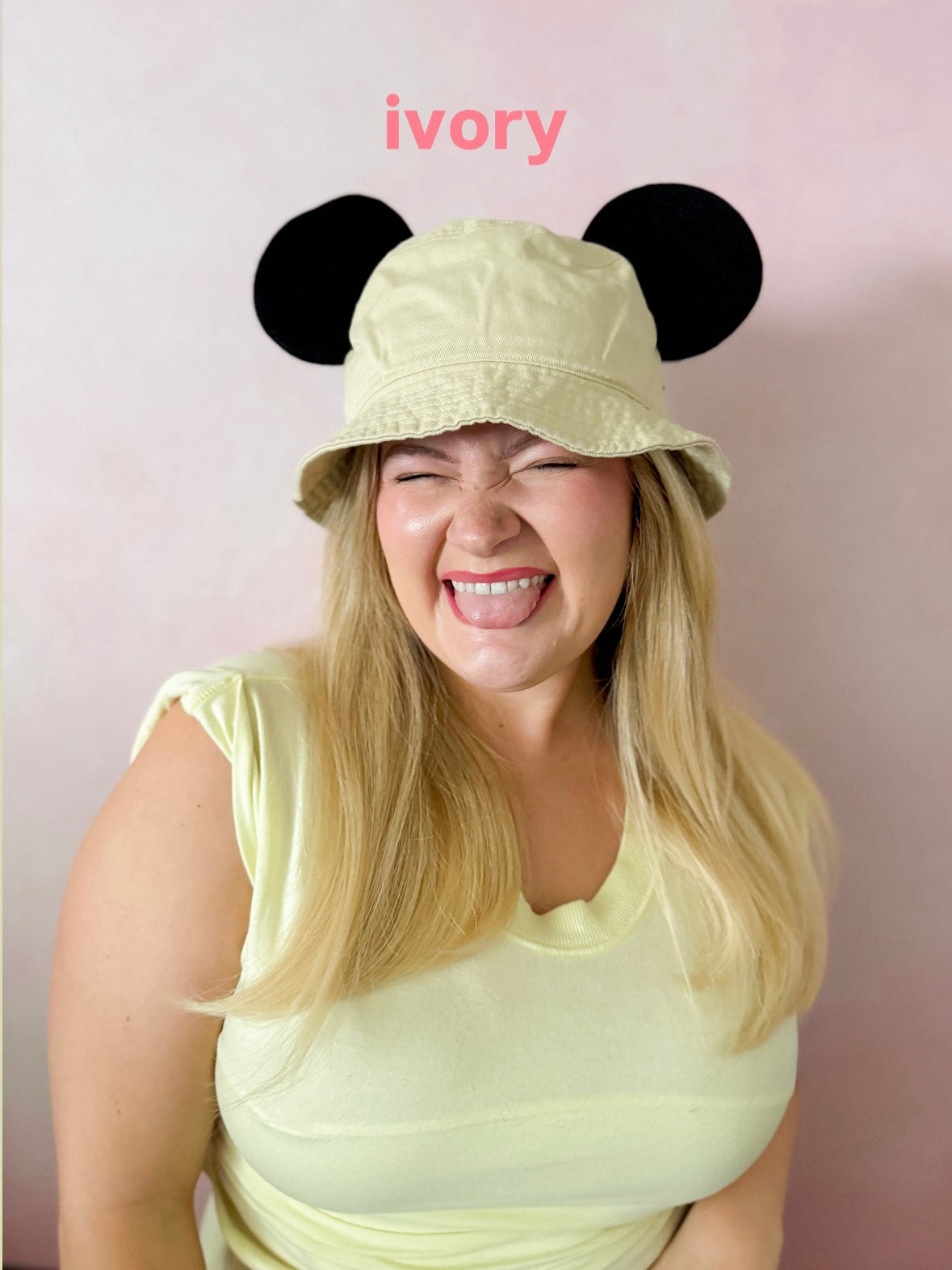 Bucket Hat Mouse Ears! (more colors available)