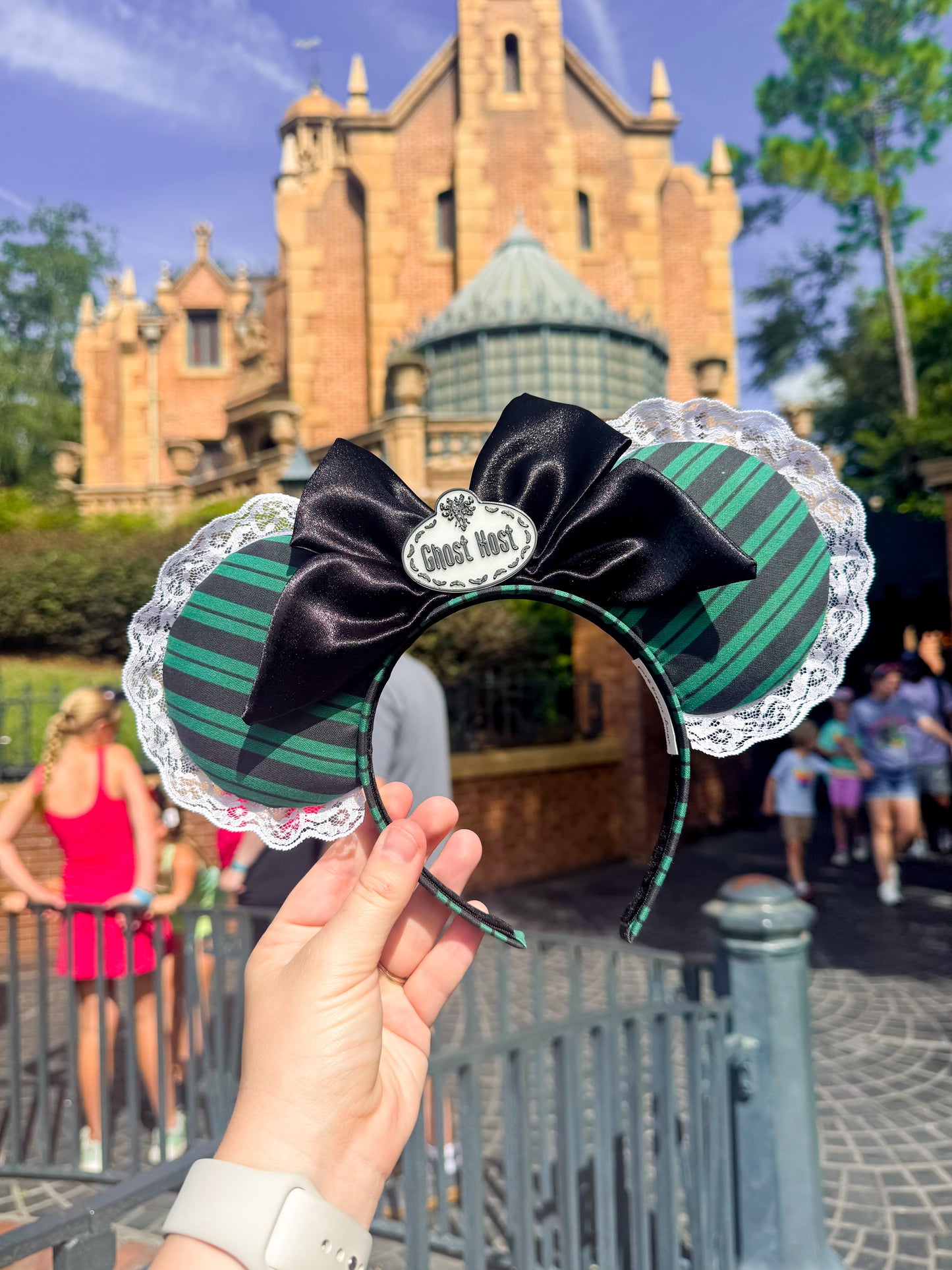 Ghost Host Ears (Glow in the dark tag)