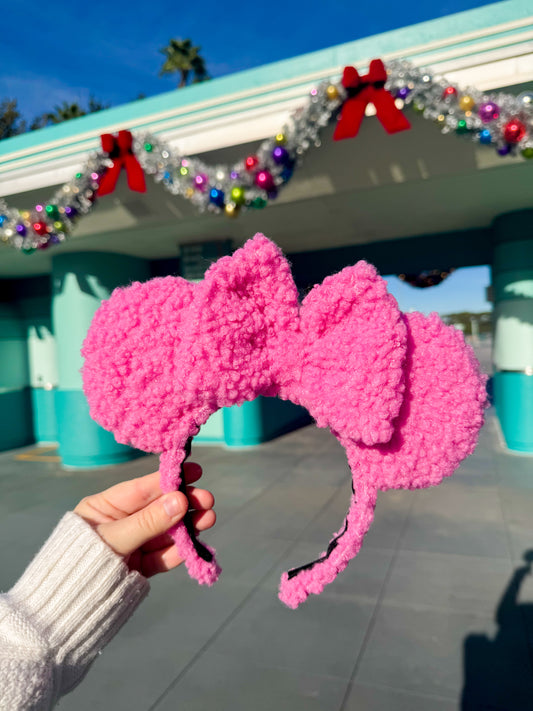 Pink Sherpa Ears (Limited Edition)