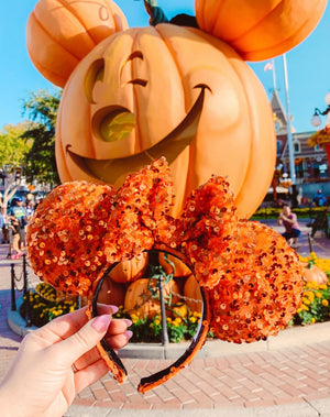 
            
                Load image into Gallery viewer, Pumpkin Pixie Ears
            
        