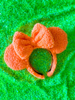 Neon Orange Sherpa Ears