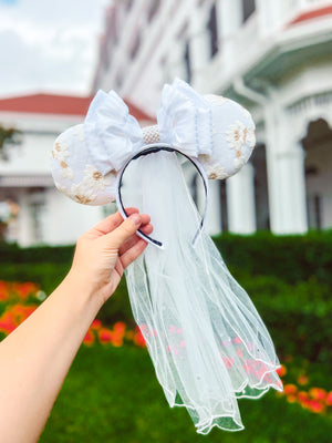 Bridal Ears (Optional veil)